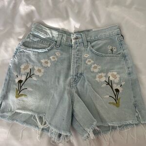 7 for all mankind easy ruby cut off shorts 25 new tags